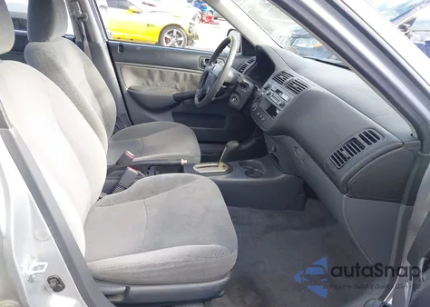 2001 Honda Civic Lx z USA, uszkodzony, nr VIN 1HGES16571L038691